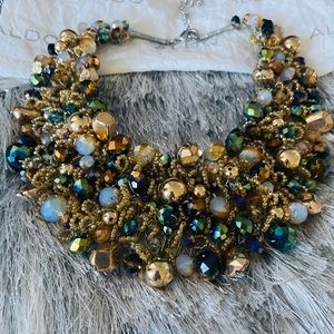 Aldo: Harmonie Bead Cluster Collar Necklace